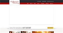 Desktop Screenshot of hotellegourmet.com